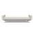 Dublexo Deluxe Fabric Sofa Bed w/Arms & Stainless Steel Legs