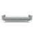 Dublexo Deluxe Fabric Sofa Bed w/Arms & Stainless Steel Legs