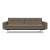 Dublexo Deluxe Fabric Sofa Bed w/Arms & Stainless Steel Legs