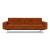 Dublexo Deluxe Fabric Sofa Bed w/Arms & Stainless Steel Legs
