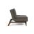Dublexo Eik Fabric Chair w/Smoked Oak Legs