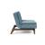 Dublexo Eik Fabric Chair w/Smoked Oak Legs