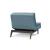 Dublexo Eik Fabric Chair w/Smoked Oak Legs