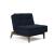 Dublexo Eik Fabric Chair w/Smoked Oak Legs