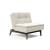 Dublexo Eik Fabric Chair w/Smoked Oak Legs