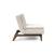 Dublexo Eik Fabric Chair w/Smoked Oak Legs