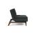 Dublexo Eik Fabric Chair w/Smoked Oak Legs