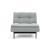 Dublexo Eik Fabric Chair w/Smoked Oak Legs