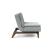 Dublexo Eik Fabric Chair w/Smoked Oak Legs