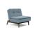 Dublexo Eik Fabric Chair w/Smoked Oak Legs