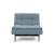 Dublexo Eik Fabric Chair w/Smoked Oak Legs