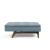 Dublexo Eik Fabric Chair w/Smoked Oak Legs