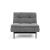 Dublexo Eik Fabric Chair w/Smoked Oak Legs