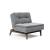 Dublexo Eik Fabric Chair w/Smoked Oak Legs