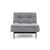 Dublexo Eik Fabric Chair w/Smoked Oak Legs