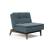 Dublexo Eik Fabric Chair w/Smoked Oak Legs