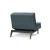 Dublexo Eik Fabric Chair w/Smoked Oak Legs