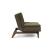 Dublexo Eik Fabric Chair w/Smoked Oak Legs
