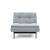Dublexo Eik Fabric Chair w/Smoked Oak Legs