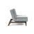 Dublexo Eik Fabric Chair w/Smoked Oak Legs