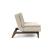 Dublexo Eik Fabric Chair w/Smoked Oak Legs