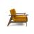 Dublexo Frej Fabric Chair w/Smoked Oak Arms & Legs