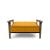 Dublexo Frej Fabric Chair w/Smoked Oak Arms & Legs