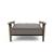 Dublexo Frej Fabric Chair w/Smoked Oak Arms & Legs