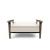 Dublexo Frej Fabric Chair w/Smoked Oak Arms & Legs