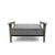 Dublexo Frej Fabric Chair w/Smoked Oak Arms & Legs