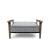 Dublexo Frej Fabric Chair w/Smoked Oak Arms & Legs