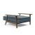 Dublexo Frej Fabric Chair w/Smoked Oak Arms & Legs