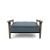 Dublexo Frej Fabric Chair w/Smoked Oak Arms & Legs
