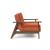 Dublexo Frej Fabric Chair w/Smoked Oak Arms & Legs