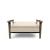 Dublexo Frej Fabric Chair w/Smoked Oak Arms & Legs
