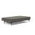 Dublexo Deluxe Fabric Sofa Bed w/Dark Wood Styletto Legs