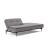Dublexo Deluxe Fabric Sofa Bed w/Dark Wood Styletto Legs
