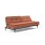 Dublexo Deluxe Fabric Sofa Bed w/Dark Wood Styletto Legs