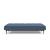 Dublexo Deluxe Fabric Sofa Bed w/Dark Wood Styletto Legs