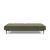 Dublexo Deluxe Fabric Sofa Bed w/Dark Wood Styletto Legs