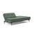 Dublexo Deluxe Fabric Sofa Bed w/Dark Wood Styletto Legs