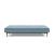 Dublexo Deluxe Fabric Sofa Bed w/Dark Wood Styletto Legs