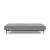 Dublexo Deluxe Fabric Sofa Bed w/Dark Wood Styletto Legs