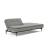 Dublexo Deluxe Fabric Sofa Bed w/Dark Wood Styletto Legs