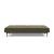 Dublexo Deluxe Fabric Sofa Bed w/Dark Wood Styletto Legs
