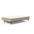Dublexo Deluxe Fabric Sofa Bed w/Dark Wood Styletto Legs