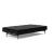 Dublexo Deluxe Fabric Sofa Bed w/Dark Wood Styletto Legs