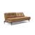 Dublexo Deluxe Fabric Sofa Bed w/Dark Wood Styletto Legs