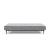 Dublexo Deluxe Fabric Sofa Bed w/Dark Wood Styletto Legs