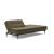 Dublexo Deluxe Fabric Sofa Bed w/Dark Wood Styletto Legs